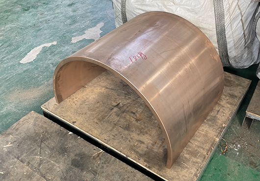 洛陽張總訂購的錫青銅法蘭軸瓦加工完畢準備驗貨