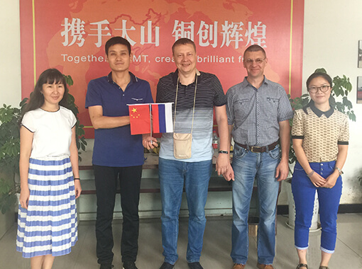 烏克蘭客戶來(lái)訪